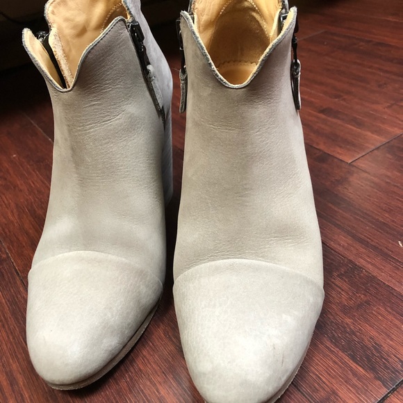 Rag & bone Margot grey suede booties - Picture 2 of 4